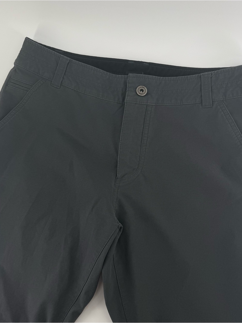 Kuhl Resistor Chino Pants Mens 33x30 Gray Stretch Hiking Outdoor Performance